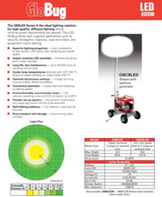 Load image into Gallery viewer, MultiQuip Light Balloon LED 800W 4Whl Crt 48V Battery - GBBAT8BM