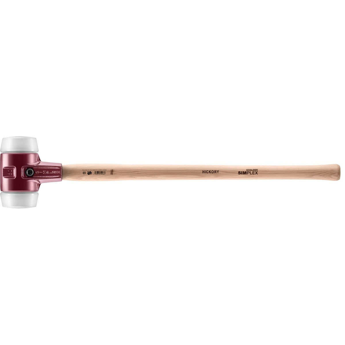 3708.081 - SIMPLEX Sledge Hammer Nylon; With Reinforced Cast Iron Housing And Fibre-glass Handle
