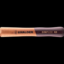 Load image into Gallery viewer, Halder 3244.082 Simplex Replacement Handle, Acacia Hard Wood / Size 80 Short Version
