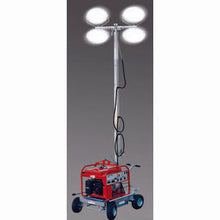 Load image into Gallery viewer, MultiQuip Light 4-Spot LED 300W 4Whl Cart 48V Battery - GBBAT3S4M