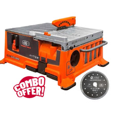 Load image into Gallery viewer, iQ228CYCLONE 7" Dry Cut Tile Saw BUNDLE