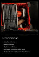 Load image into Gallery viewer, iQ228CYCLONE 7" Dry Cut Tile Saw BUNDLE