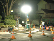 Load image into Gallery viewer, MultiQuip GB3LED Non-Glare Portable LED Balloon Light with Stand - GB3LED