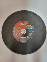 Load image into Gallery viewer, Norton Clipper Abrasive Cut-Off Wheel 16" x 1/8" x 1"/20mm 400 x 4 x 25/20mm, Aluminum Oxide