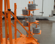 Load image into Gallery viewer, 6 Spool Stretch-N-Go Barbwire Attachment (Accessory Only – Requires Stretch-N-Go Machine)