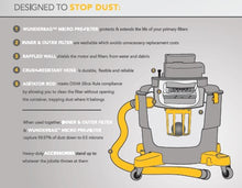 Load image into Gallery viewer, Dustless Technologies - 16 Gal Dustless Wet/Dry Vac - D1603
