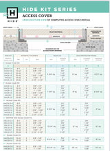Load image into Gallery viewer, HIDE MANHOLE COVER 20" or 26" Pick Size