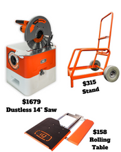 Load image into Gallery viewer, SPECIAL! iQ360XT 14" Dust Control Table Saw Set