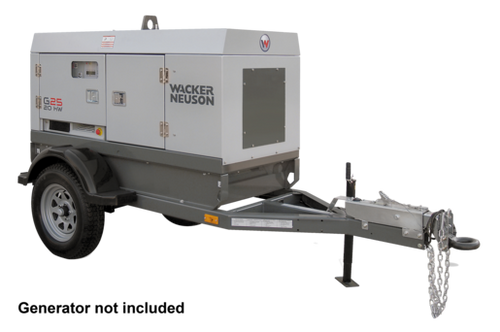 MGT1S Mobile Generator Trailer, Surge, Pintle Hitch