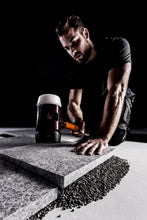 Load image into Gallery viewer, Halder 3002.080 Simplex Mallet with Black Rubber Inserts, Cast Iron Housing and Wood Handle