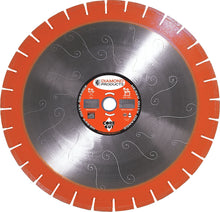 Load image into Gallery viewer, Heavy Duty Orange Segmented Masonry Diamond Blades