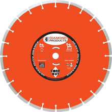 Load image into Gallery viewer, Heavy Duty Orange Segmented Masonry Diamond Blades