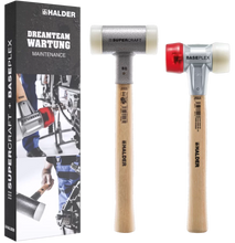 Load image into Gallery viewer, Halder - Bonus Box Set, 13oz Baseplex Mallet and 25oz Supercraft Dead Blow Hammer