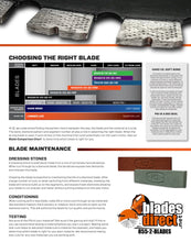 Load image into Gallery viewer, 16.5" ORANGE Q-Drive Arrayed Segmented Hard Concrete Blade Silent Core