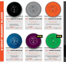 Load image into Gallery viewer, 16.5in BLUE Q-Drive® Porcelain Diamond Blade