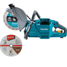 Load image into Gallery viewer, Makita 40V max XGT Brushless Cordless 9 Inch Power Cutter 5 Ah Kit, with AFT, Electric Brake