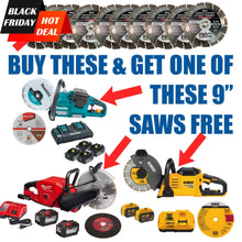 Load image into Gallery viewer, 9" Battery Saw Packages