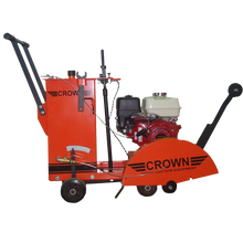 Load image into Gallery viewer, Crown: Concrete Saw - JCS Series - 14" - 18" Blade, Honda Engine, Cyclone Filter, Water Tank
