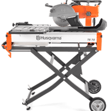 Load image into Gallery viewer, Husqvarna Tile Saw TS70 1.5HP 115V 60Hz + (1) 10" Premium Tile Blade
