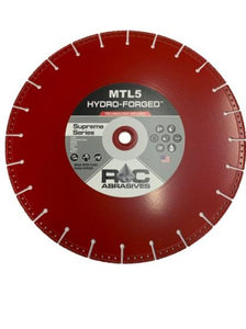 ROC Abrasives: MTL5 - Metal Cutting Diamond Blade 14"