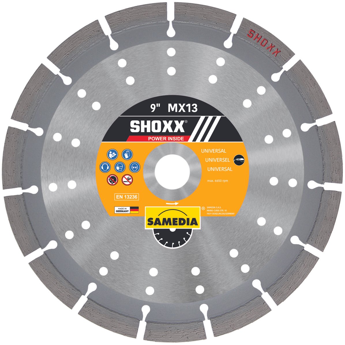 SHOXX MX13 Universal Abrasive Diamond Blade Blades Direct