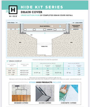 Load image into Gallery viewer, HIDE Kit Series Drain Cover Install