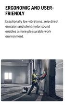 Load image into Gallery viewer, 14" BATTERY OPERATED HUSQVARNA FULL SAW & BATTERY KIT In Action
