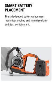 Smart Battery Placement For Husqvarna Saw