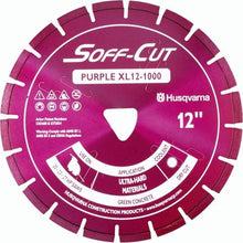 Load image into Gallery viewer, Soff Cut Excel 1000 Series Purple Husqvarna Diamond Blade