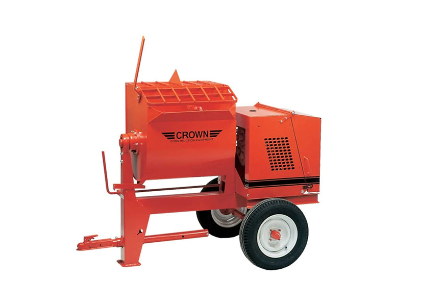 Mixing Perfection On Wheels | The Crown C6 Series Highway Towable Concrete Mixer
