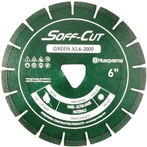 Soff Cut Excel 2000 Green Ultra Early Diamond Blades