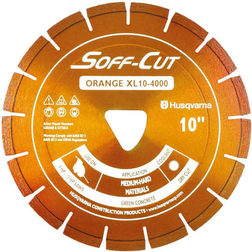 Soff Cut Excel 4000 Orange Ultra Early Diamond Blades