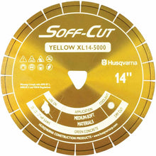 Load image into Gallery viewer, Soff Cut Excel 5000 Yellow Ultra Early Diamond Blades