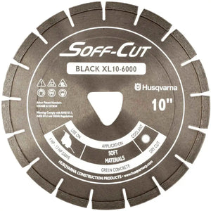 Soff Cut Excel 6000 Black Ultra Early Diamond Blades