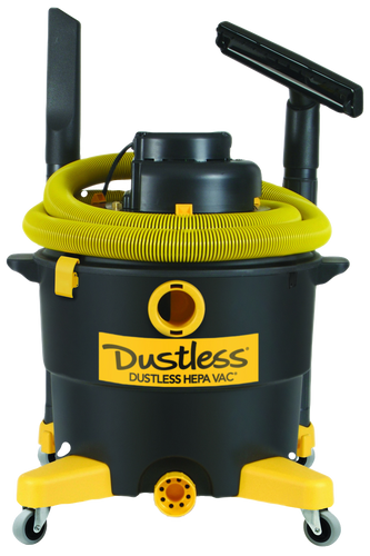 Dustless Technologies HEPA Wet+Dry Vacuum - 16 Gal.