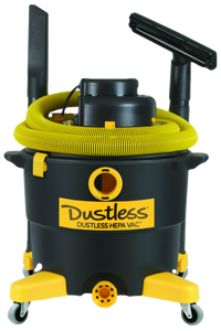 Dustless Technologies HEPA Wet+Dry Vacuum - 16 Gal.