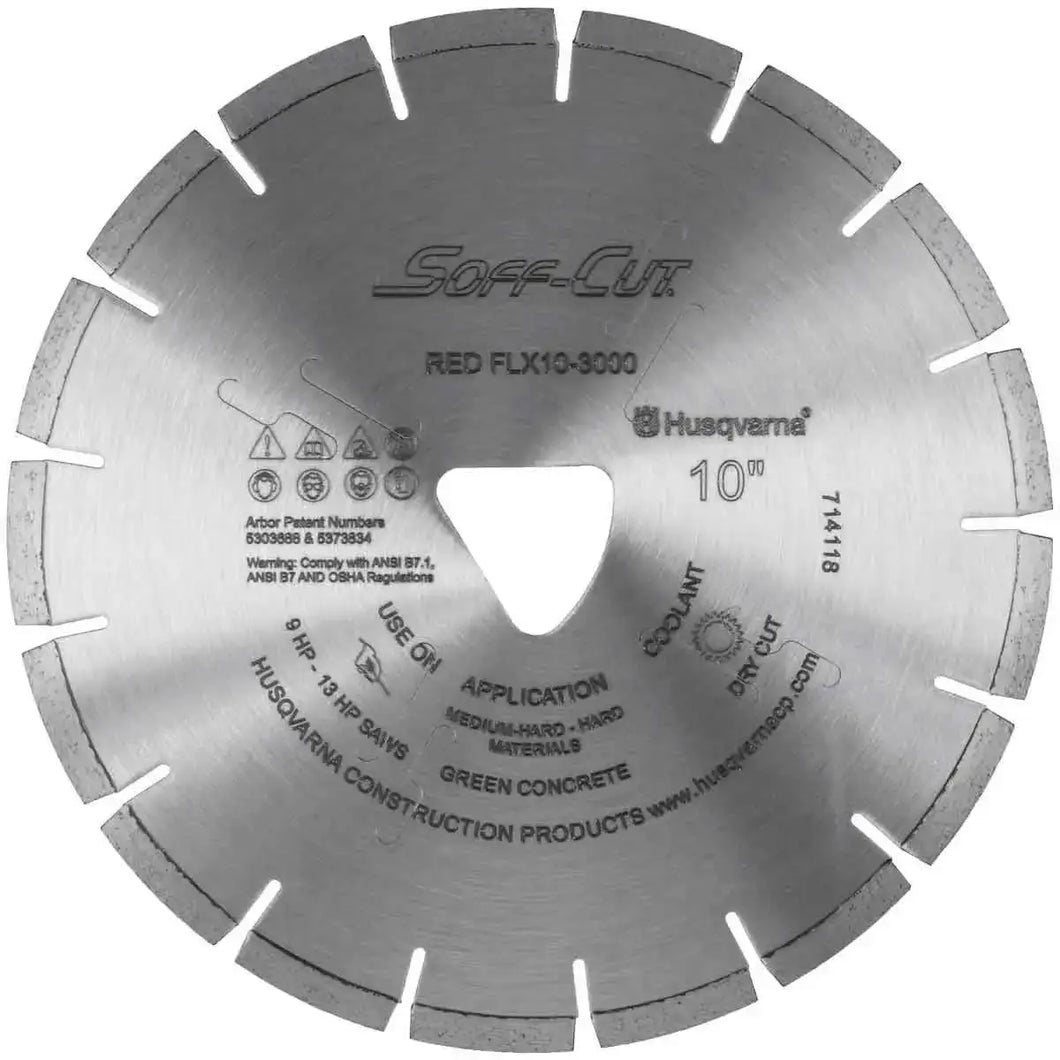 Soff Cut FLX 3000 Red Ultra Early Diamond Blades