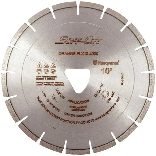 Soff Cut FLX 4000 Orange Ultra Early Diamond Blades