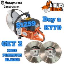 Load image into Gallery viewer, Husqvarna Power Cutter K770 + GET 2 FREE BLADES