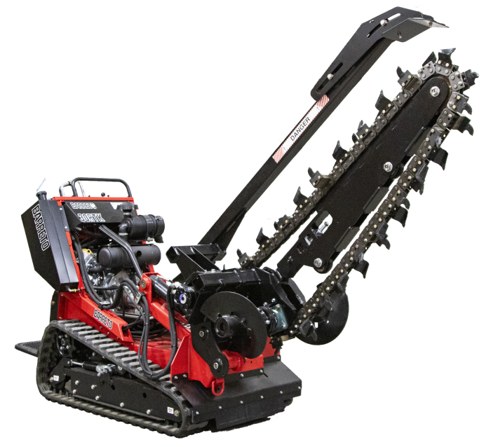 Barreto 3036RTKB - 30 HP STAND-ON TRACK TRENCHER