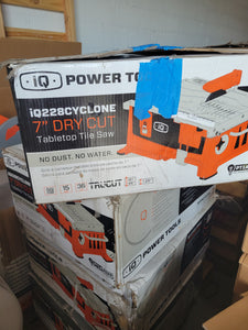 iQ228 CYCLONE 7" Dry Cut Tile Saw Demo