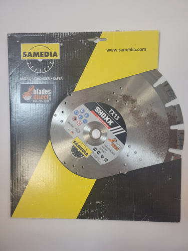 Samedia: SHOXX TX13 - Tri-Cut Diamond Blade New