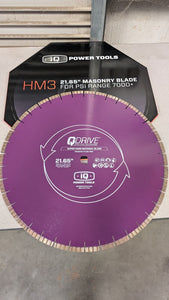 21.5" Q-Drive Arrayed Diamond PURPLE Blade - Super Hard Materials