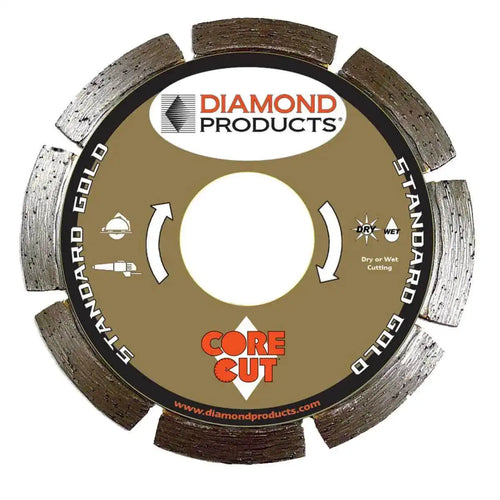 Core Cut Standard Gold Tuck Point Blades