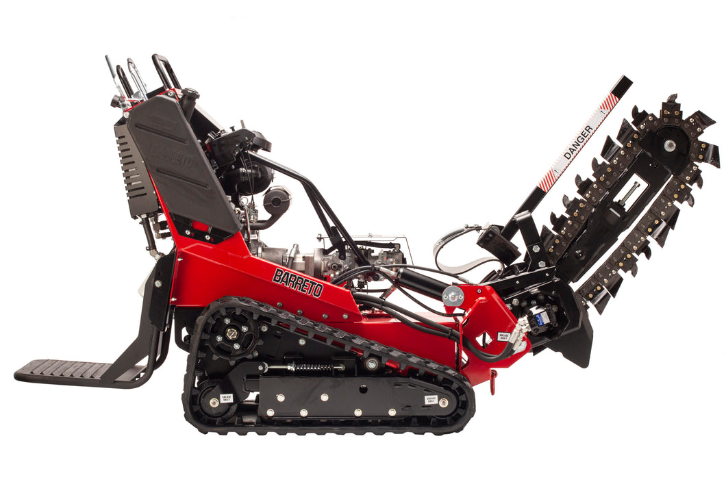 Barreto 2324RTKB: Briggs & Stratton Vanguard V-Twin 23hp  - TRACK TRENCHER