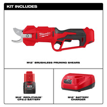 Load image into Gallery viewer, M12™ Brushless Pruning Shears Kit Includes Tile (Kit)