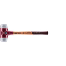 Load image into Gallery viewer, Halder 3003.050 Simplex Mallet with Grey Rubber Inserts, Non-Marring, Cast Iron Housing and Wood Handle