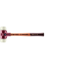 Load image into Gallery viewer, Halder 3008.040 Simplex Mallet with Nylon Inserts, Cast Iron Housing and Wood Handle