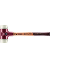 Load image into Gallery viewer, Halder 3008.050 Simplex Mallet with Nylon Inserts, Cast Iron Housing and Wood Handle