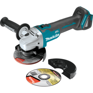 18V LXT® Lithium‑Ion Brushless Cordless 4‑1/2” / 5" Cut‑Off/Angle Grinder, Tool Only